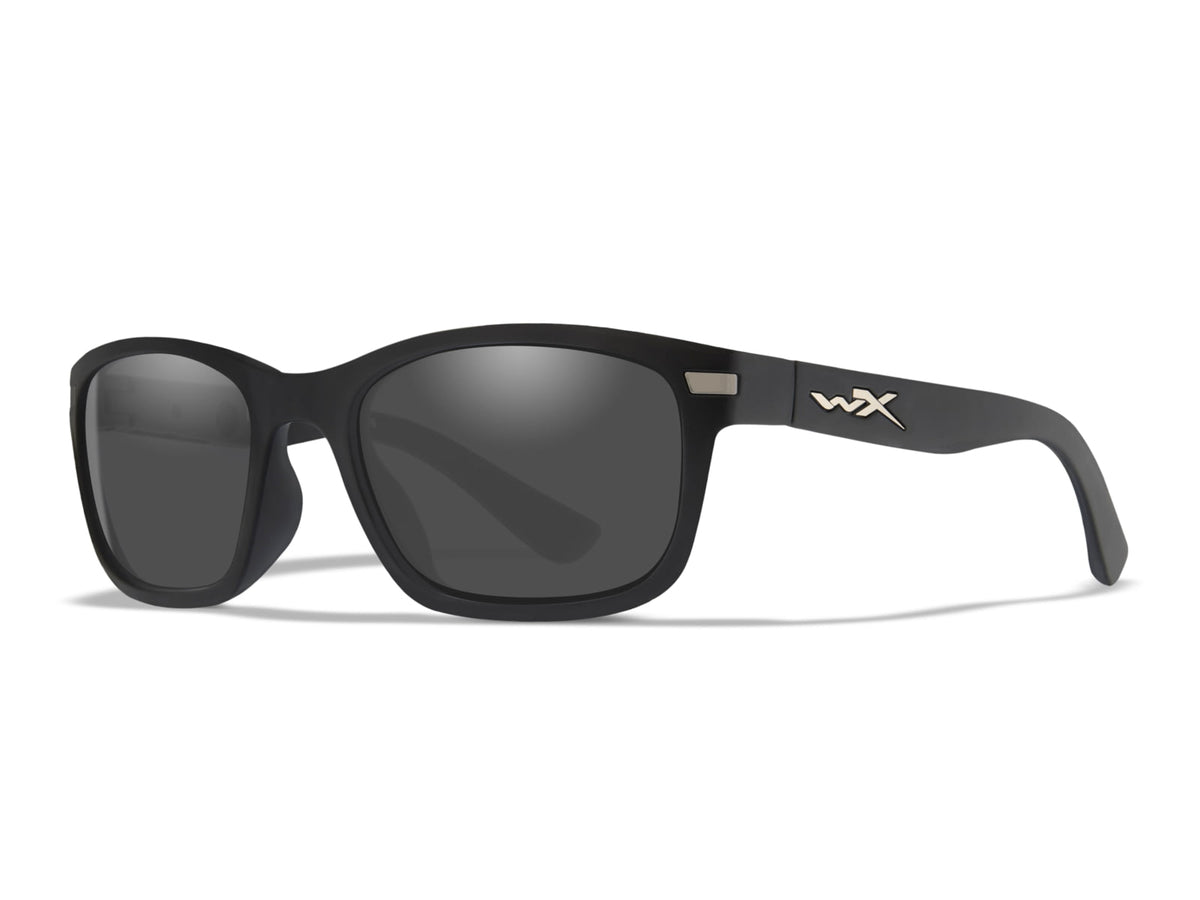 Wiley X WX HELIX Sunglasses Smoke Grey Lens/ Matte Black Frame AC6HLX01