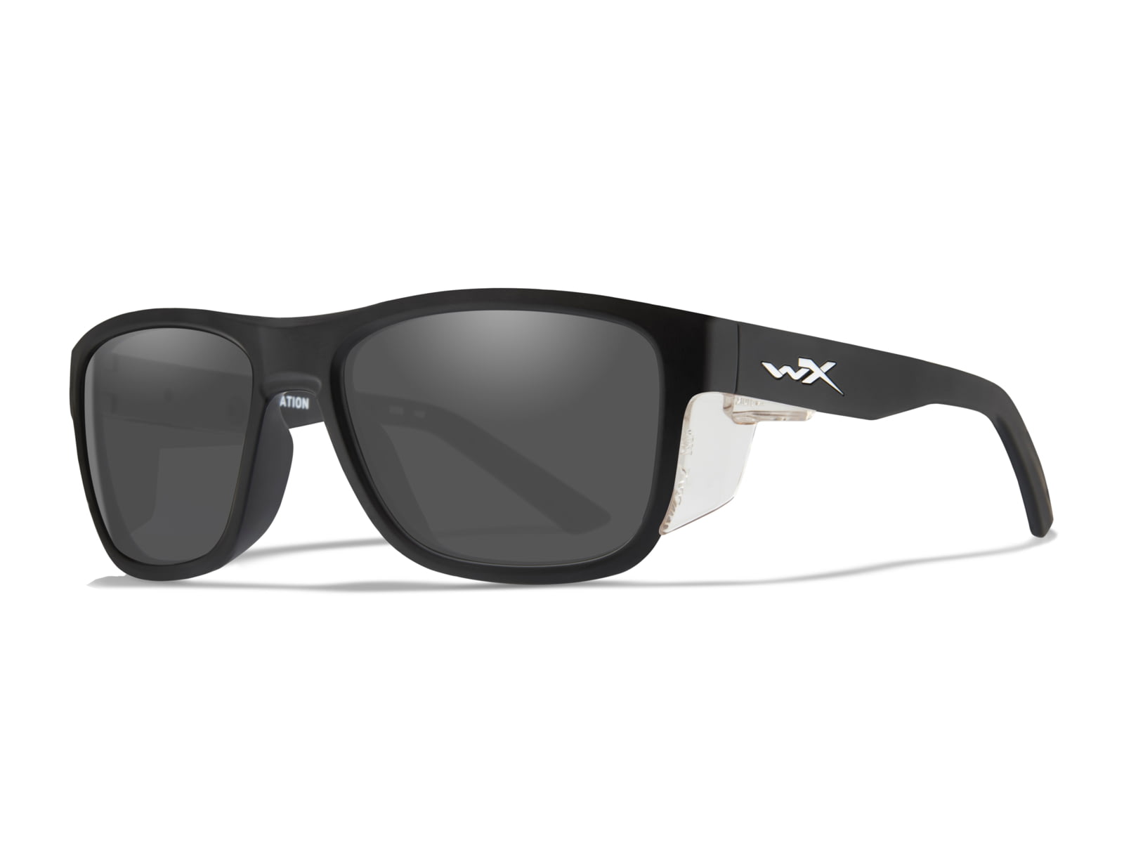 Wiley X WX OVATION Sunglasses Smoke Grey Lens/ Matte Black Frame AC6OVN01