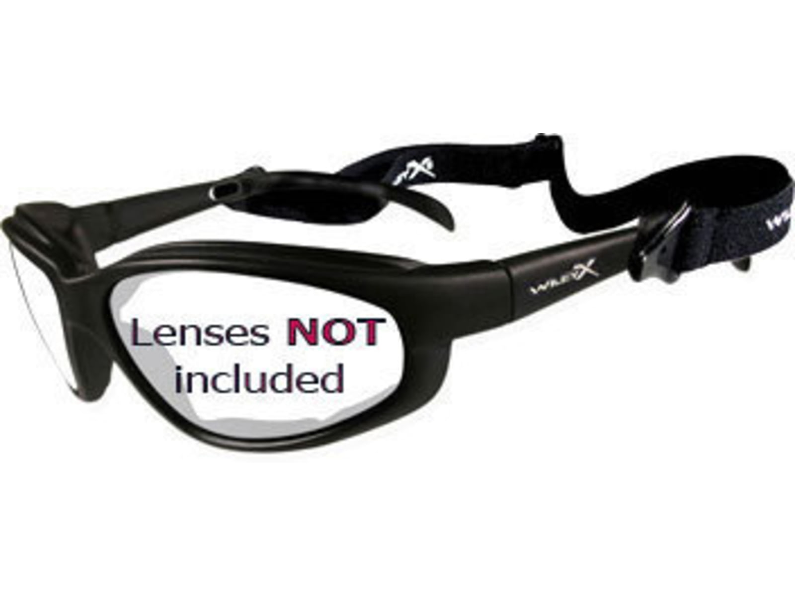 Wiley X XL-1 Advanced Replacement Parts - Matte Black Frame Only w/accessories No Lens XLF
