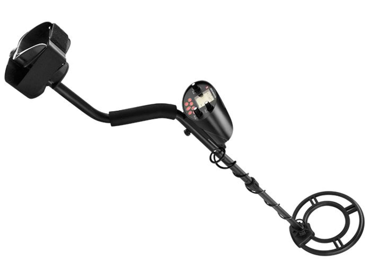 Winbest Master-200 Metal Detector Water Resistant Coil Adjustable 49 in Maximum Black BE12596