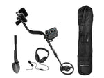 Winbest Pro 200 Metal Detector Field Kit w/Folding Shovel / Compass in Handle Black BE12746