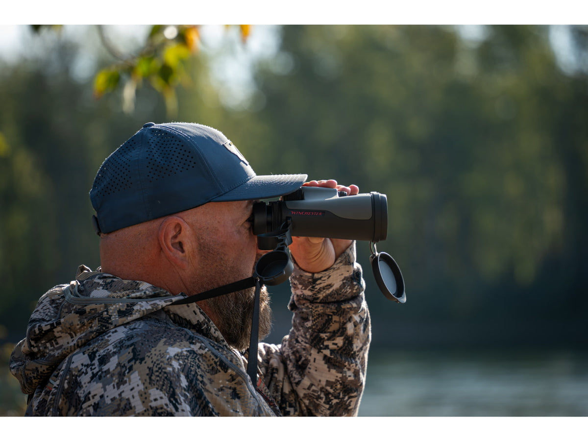 Winchester Supreme Optics 12x50mm Roof Prism Binocular Black/Gray W6-1250
