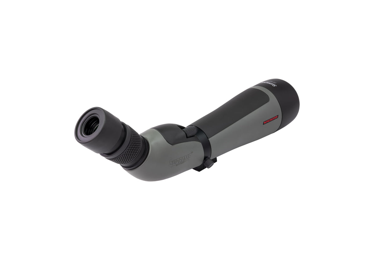 Winchester Supreme Optics W20-60x80mm Spotting Scope Angled Black/Gray WQ-SS-SPRM13-20-60x80