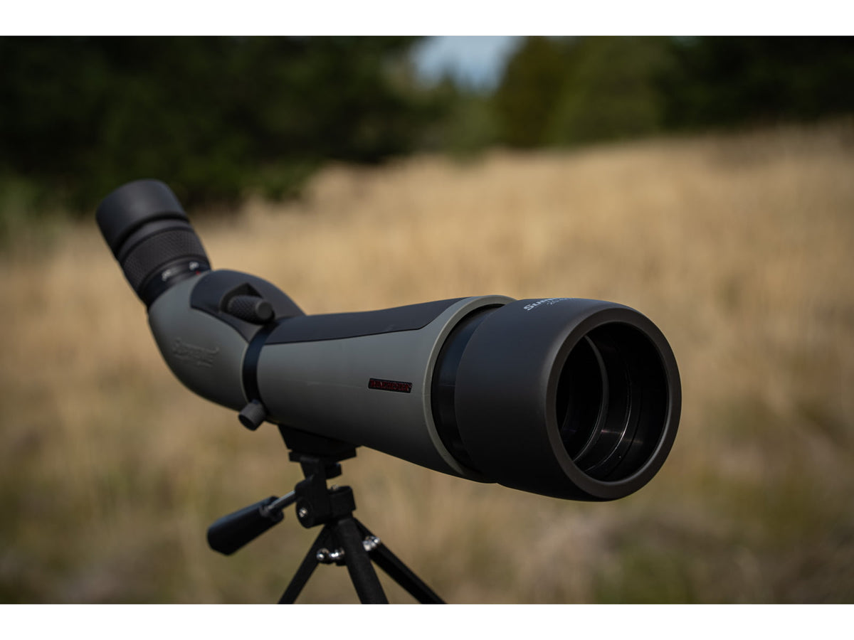 Winchester Supreme Optics W20-60x80mm Spotting Scope Angled Black/Gray WQ-SS-SPRM13-20-60x80