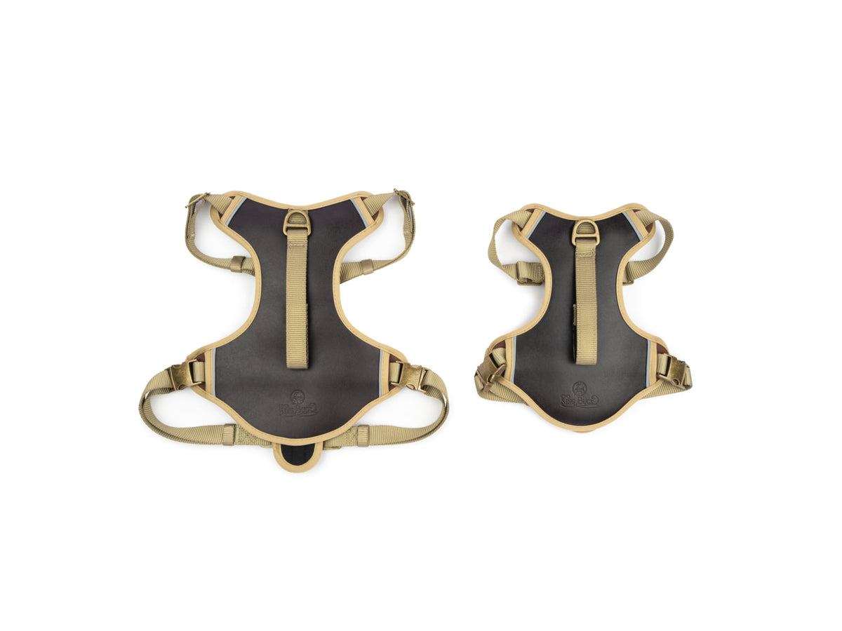 King Buck Premium No-Pull Leather Harness Leather M/L