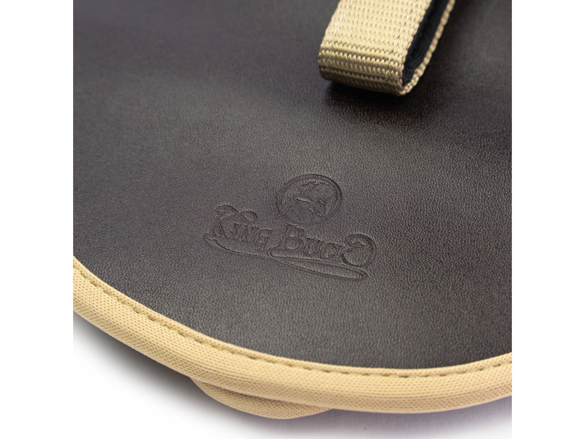 King Buck Premium No-Pull Leather Harness Leather M/L
