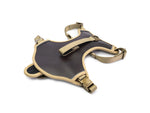 King Buck Premium No-Pull Leather Harness Leather M/L
