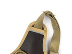 King Buck Premium No-Pull Leather Harness Leather M/L