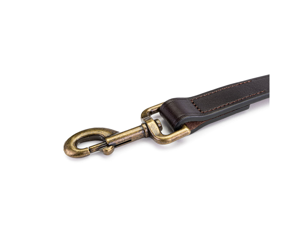 King Buck Premium Leather Leash Leather 6 foot