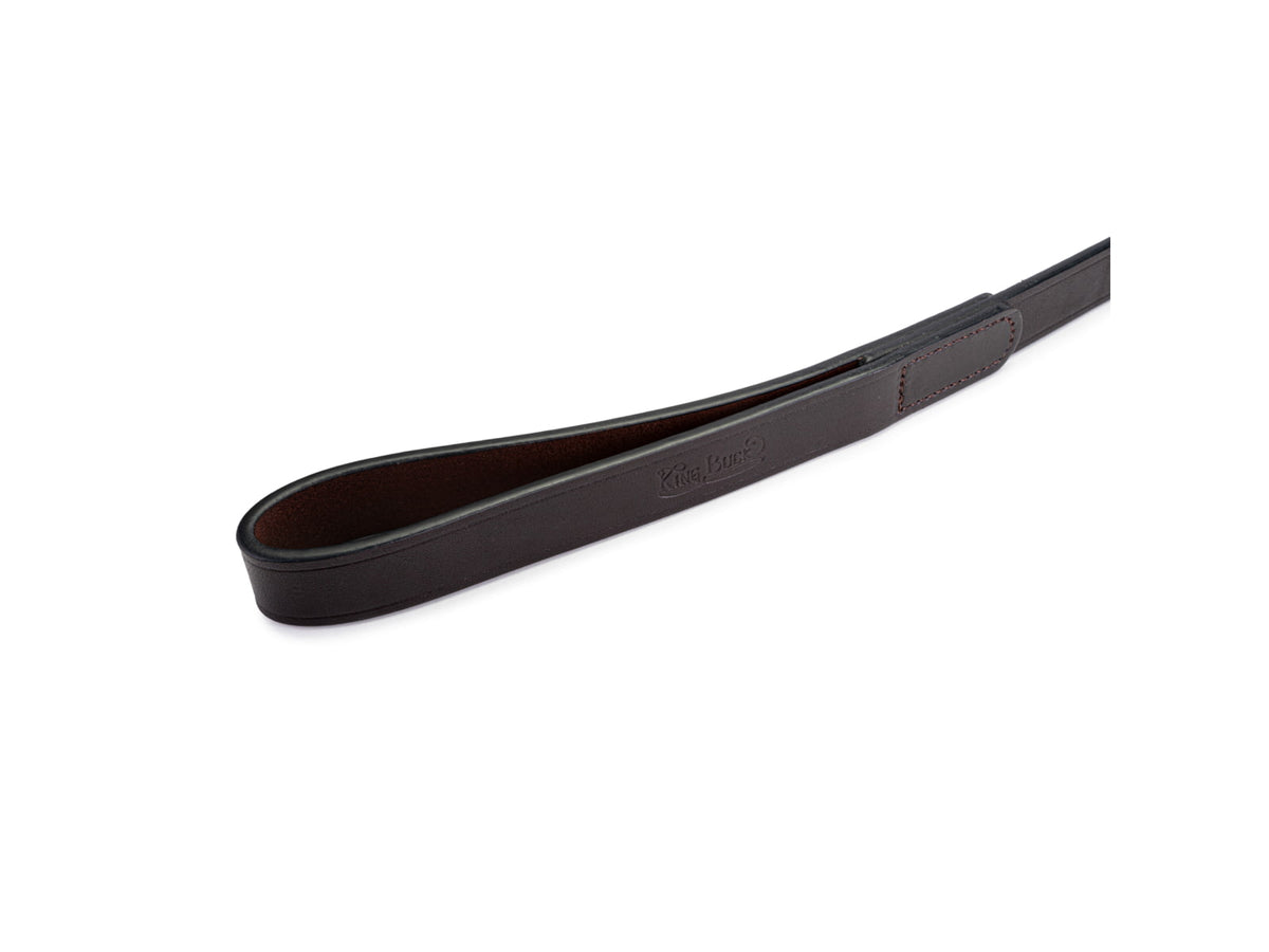 King Buck Premium Leather Leash Leather 6 foot