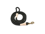 King Buck EZ-Connect Rope Leash Black 6 foot