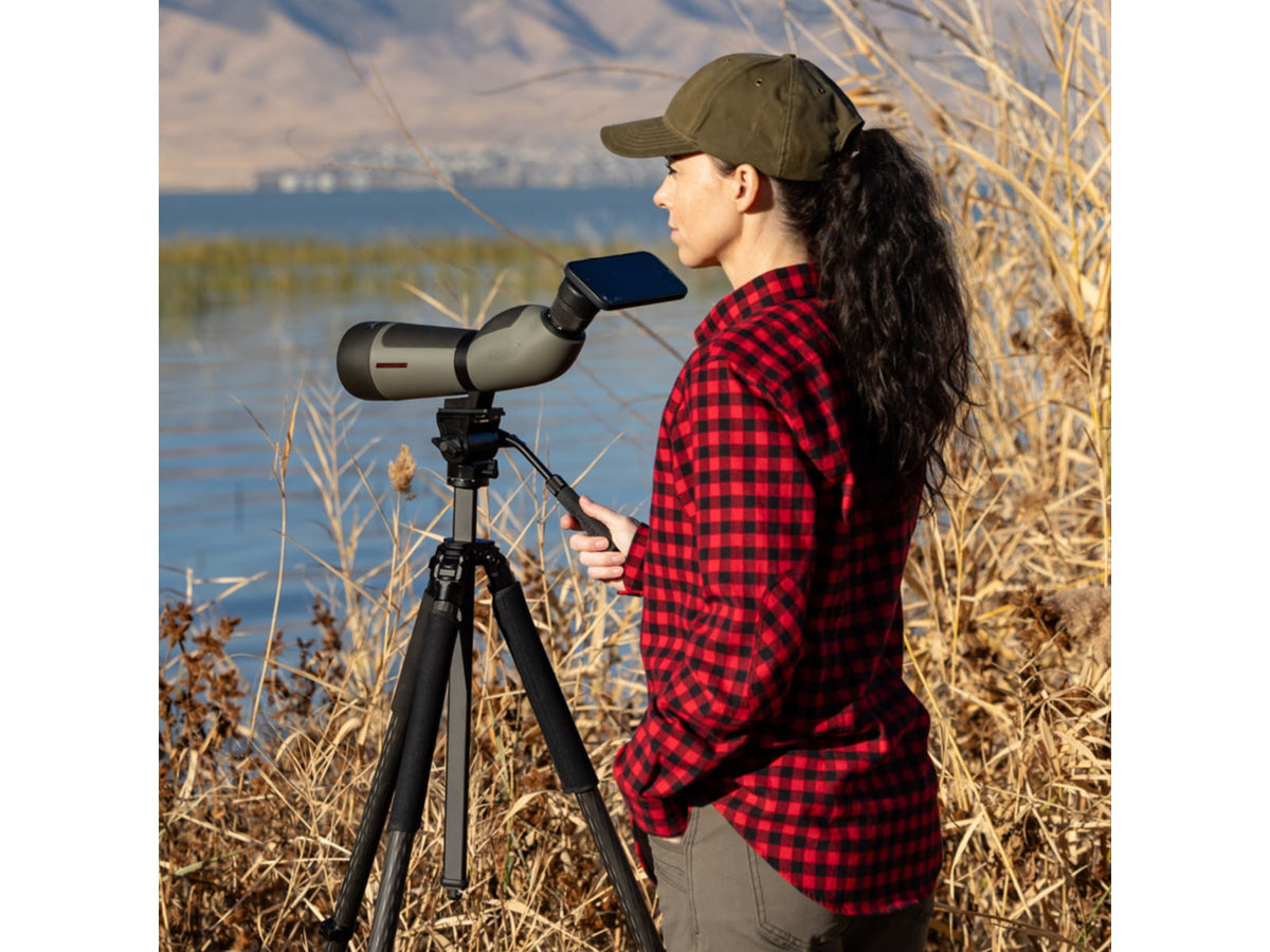 Winchester Supreme Optics W20-60x80mm Spotting Scope Angled Black/Gray WQ-SS-SPRM13-20-60x80