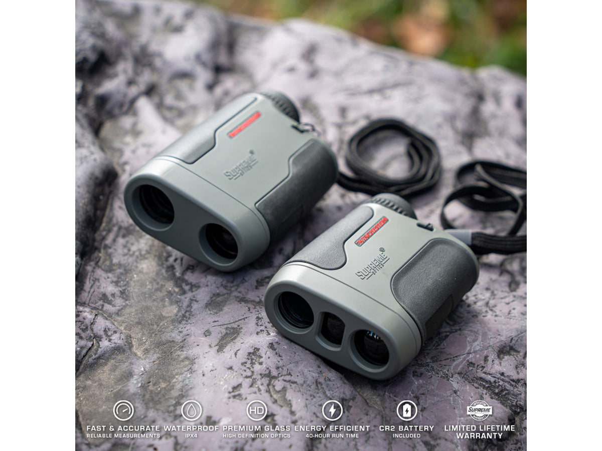 Winchester Supreme Optics 6x20mm Laser Rangefinder Black/Gray WQ-RF-SPRM10-6x20