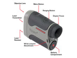 Winchester Supreme Optics 7x24mm Laser Rangefinder Black/Gray WQ-RF-SPRM11-7x24