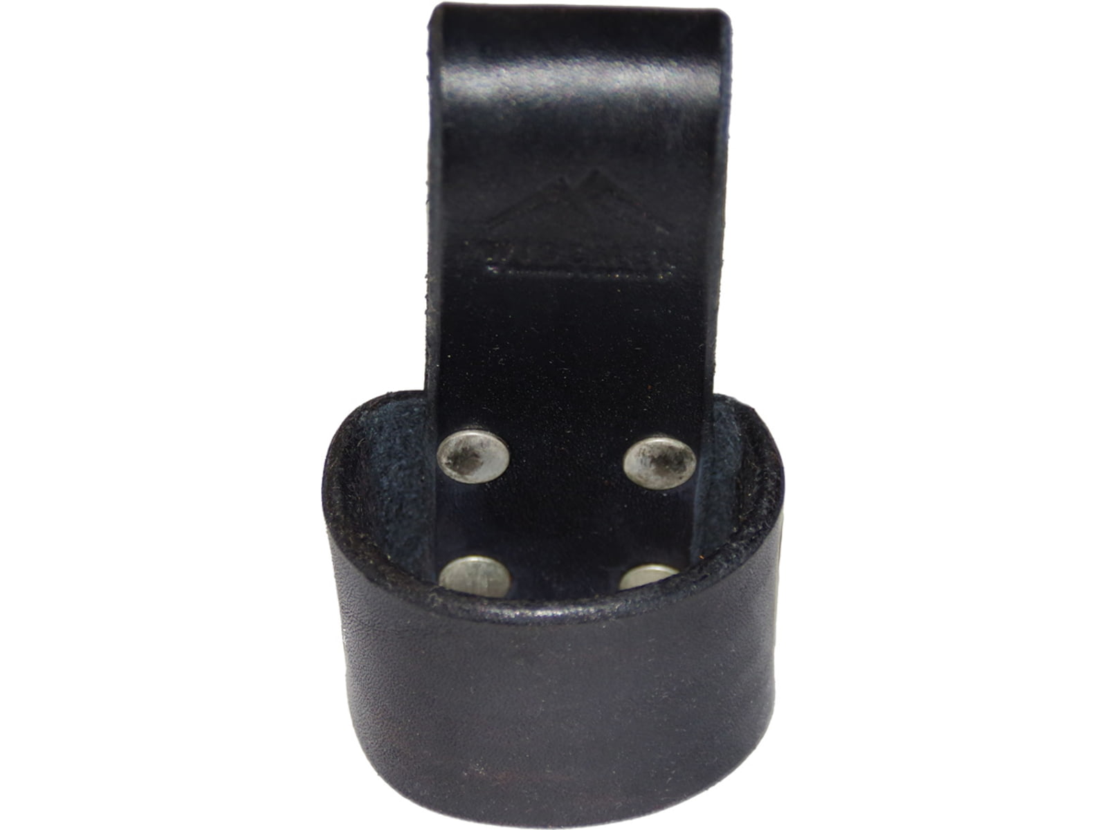 Wisemen Trading Black Axe Belt Loop 2in x 1.5in Leather Black 3567