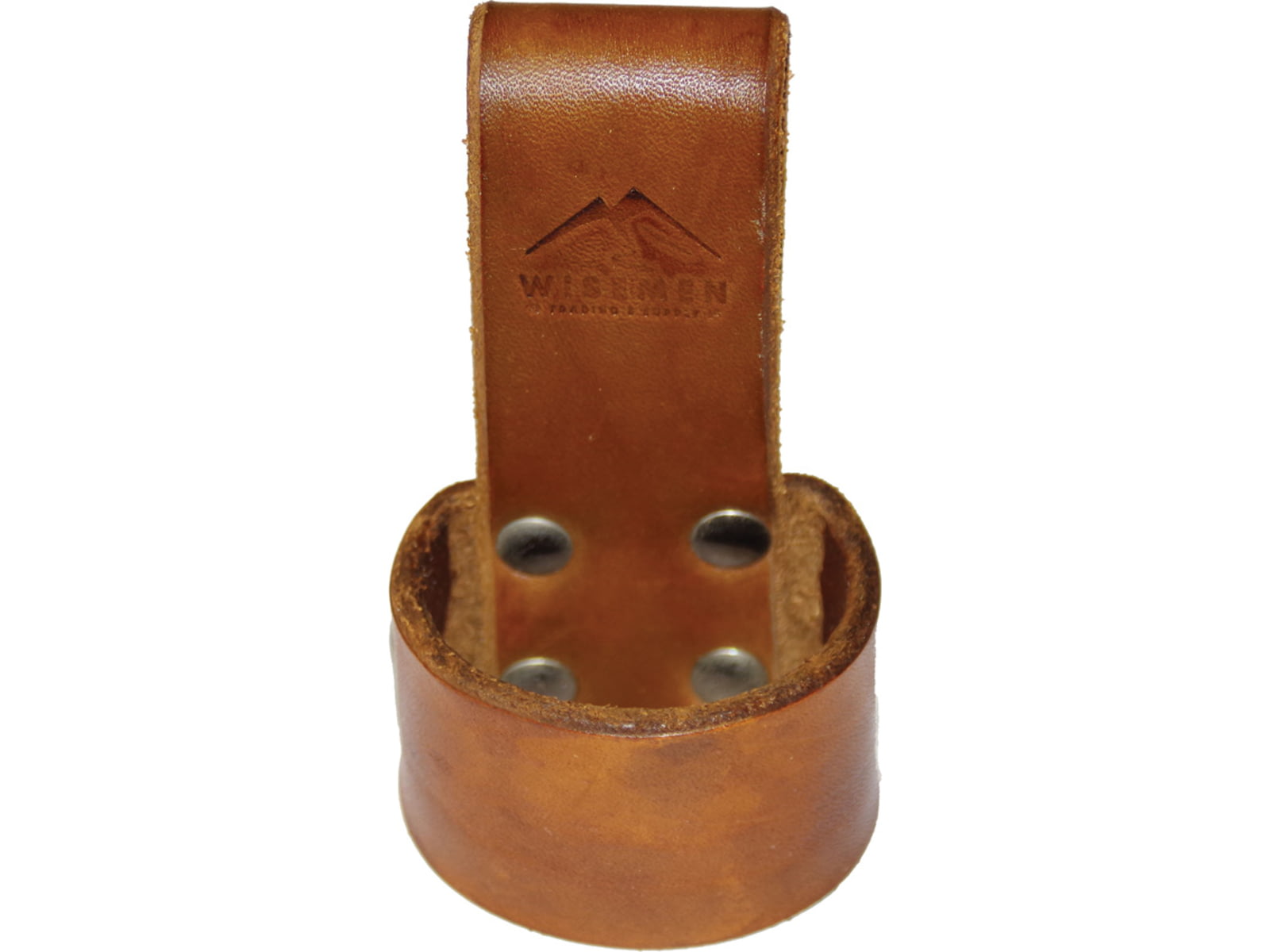 Wisemen Trading Dark Brown Axe Belt Loop 2in x 1.5in Leather Dark Brown 3568