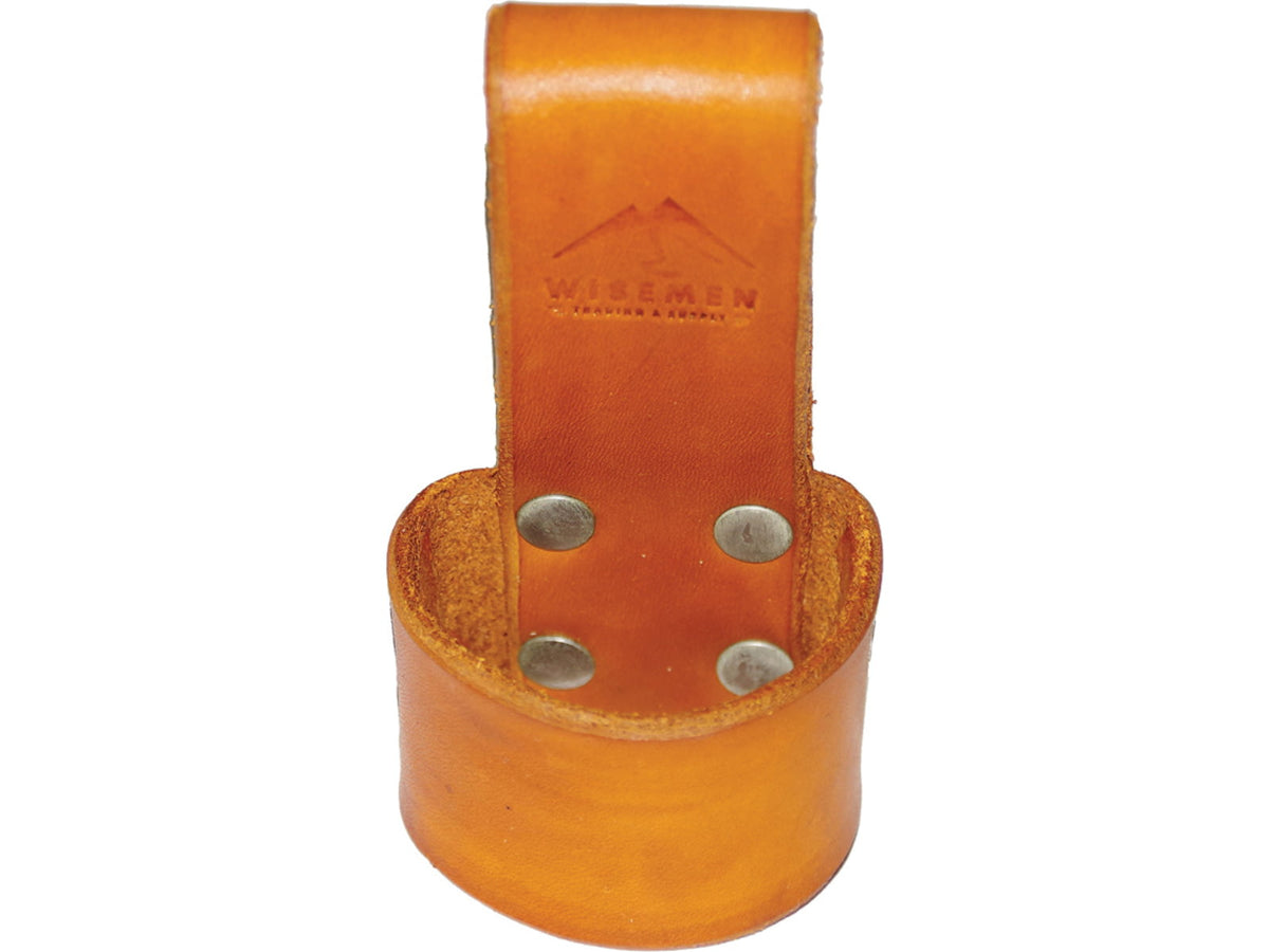 Wisemen Trading Light Brown Axe Belt Loop 2in x 1.5in Leather Light Brown 3569