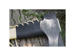 Wisemen Trading Axe Overstrike Black Guard Leather Black 4237