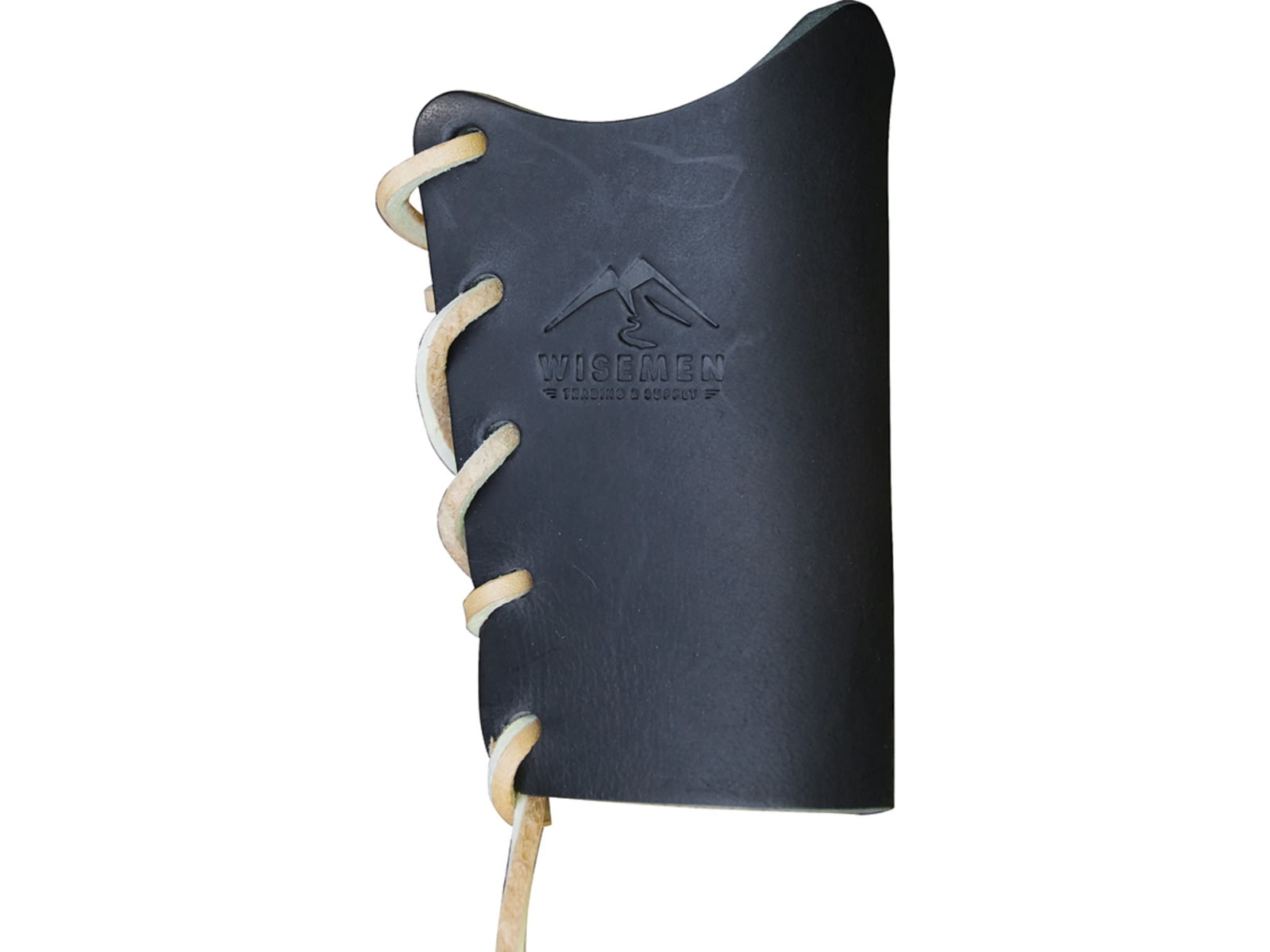 Wisemen Trading Axe Overstrike Black Guard Leather Black 4237