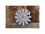 Wisemen Trading Bevel Gauge 2.75in Diameter Stainless Construction 4239