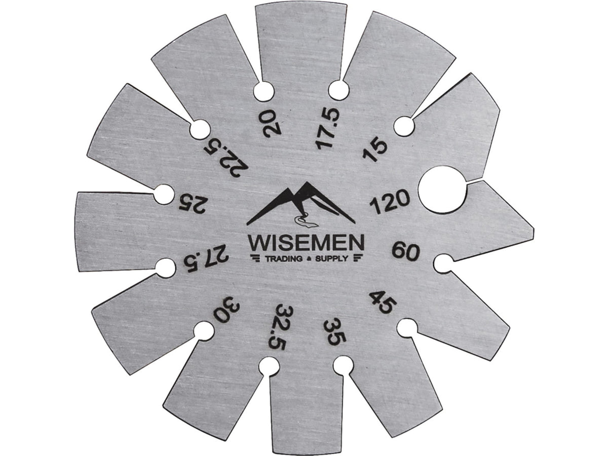 Wisemen Trading Bevel Gauge 2.75in Diameter Stainless Construction 4239