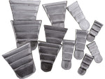 Wisemen Trading Flat Steel Axe Handle Wedges Steel 4860
