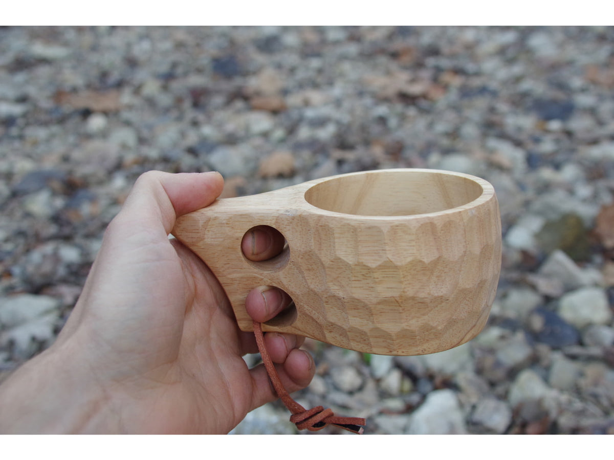 Wisemen Trading Kuksa Camp Cup 8oz Solid Piece of Wood 4374