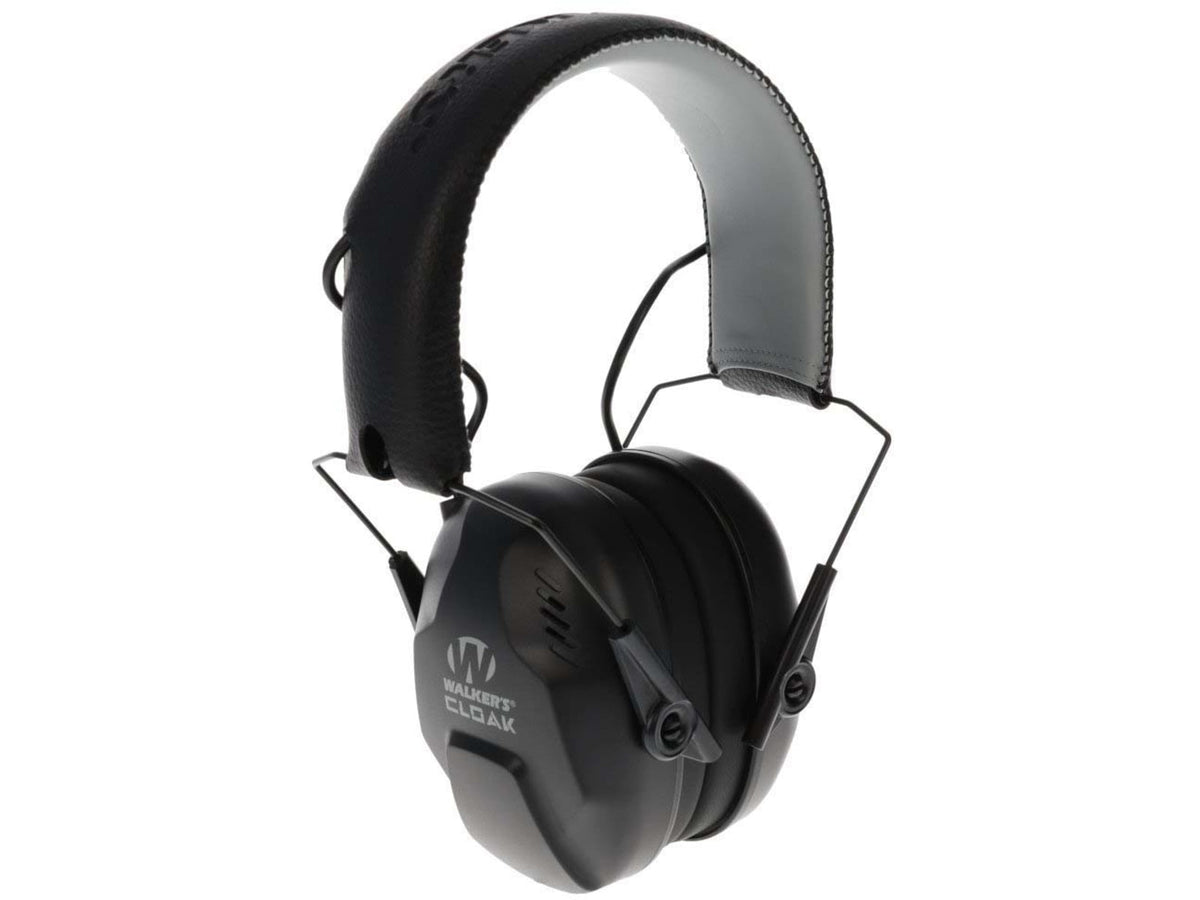 Walkers Cloak Dual Mic Electronic Muff Black GWP-CLKDM
