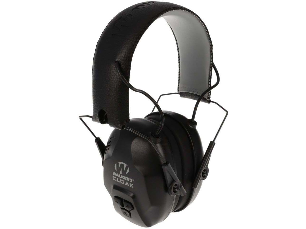Walkers Cloak Dual Mic Electronic Muff Black GWP-CLKDM