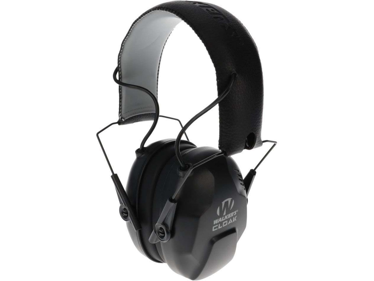 Walkers Cloak Dual Mic Electronic Muff Black GWP-CLKDM