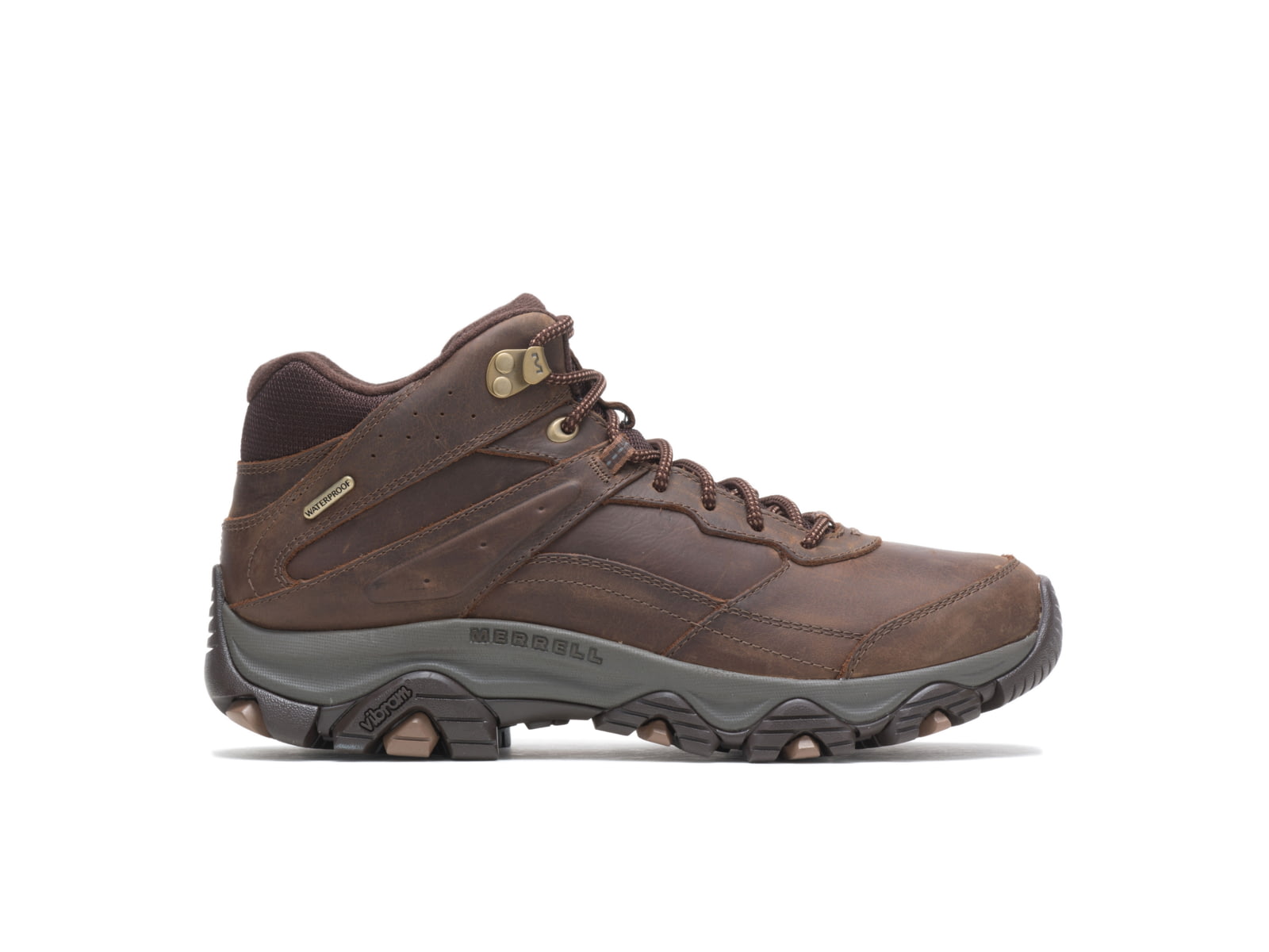 Wolverine Moab Adventure 3 MID WP Hiking Boots - Men's Earth