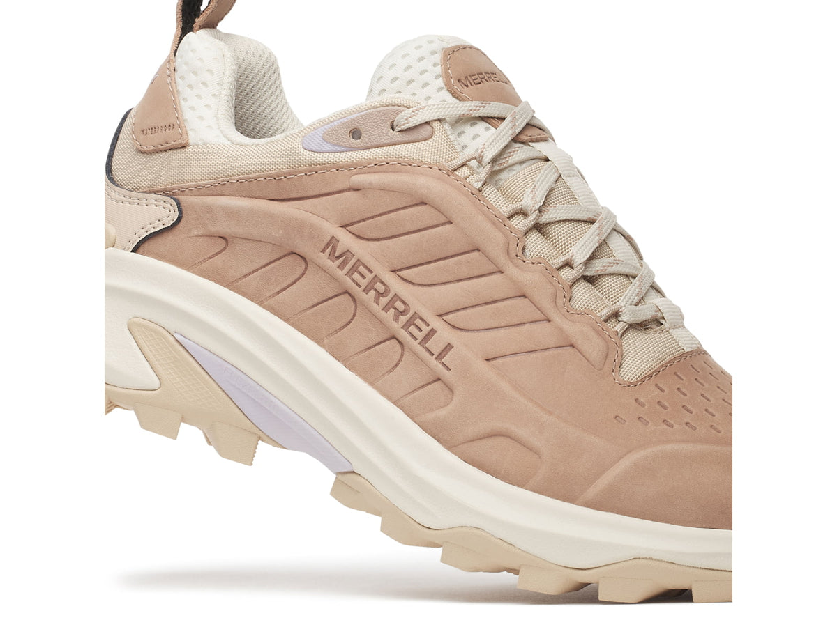 Wolverine Moab Speed 2 Leather WP Hiking Shoes - Women's Hazel
