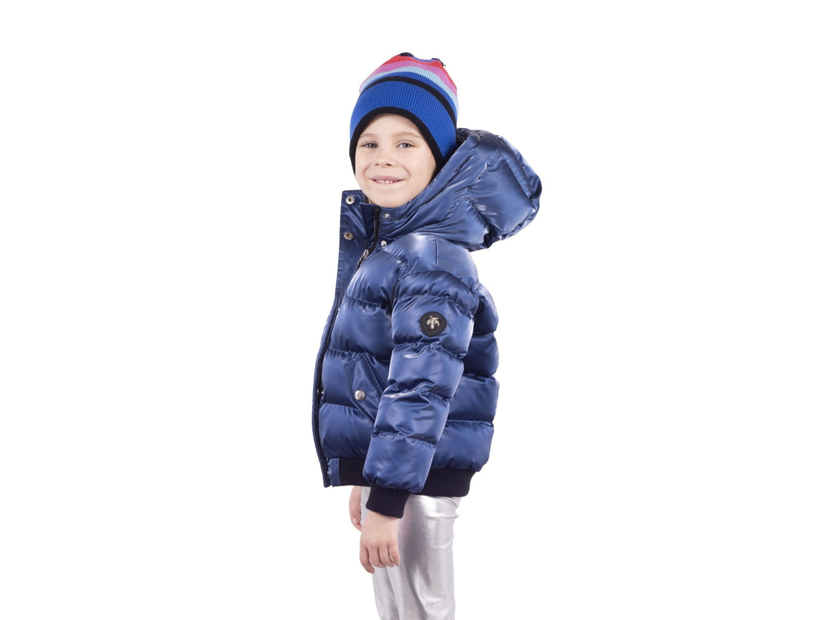 Woodpecker Kids Unisex Chickadee Coat Blue 8