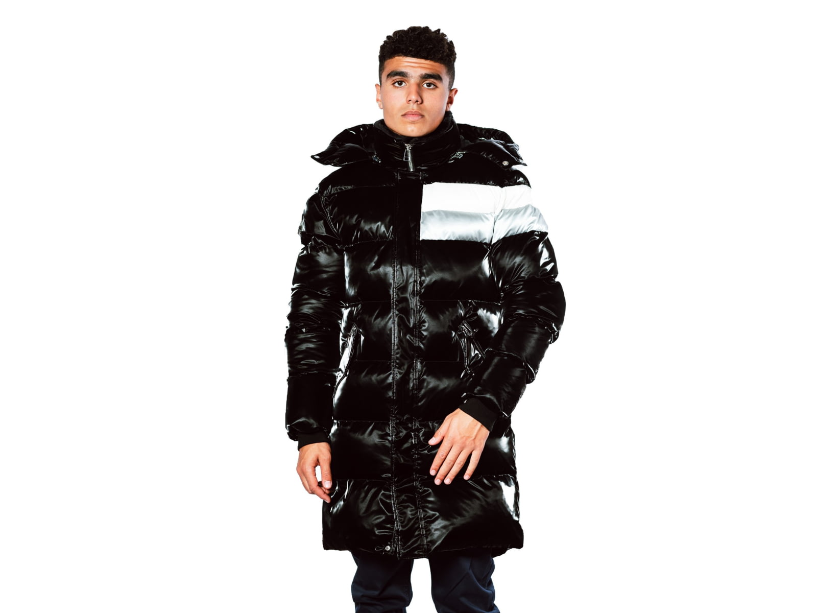 Woodpecker Penguin Long Coat - Men's Sleek Noir XXLarge