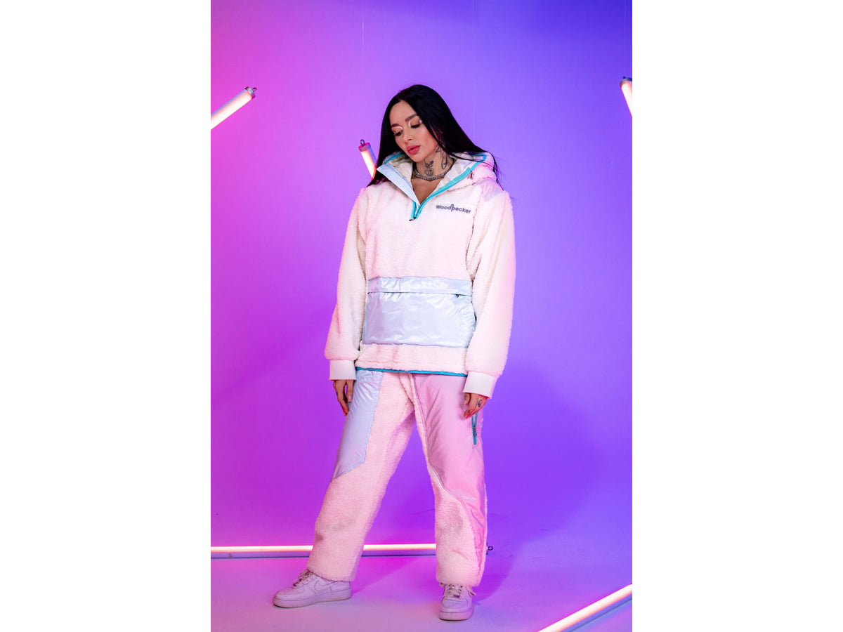 Woodpecker Teddy Fleece Hoodie