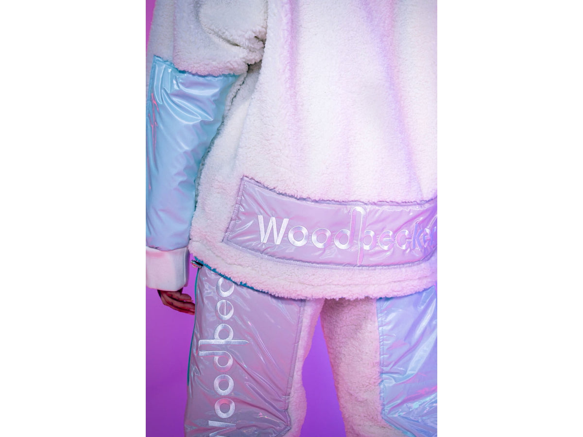 Woodpecker Teddy Fleece Hoodie