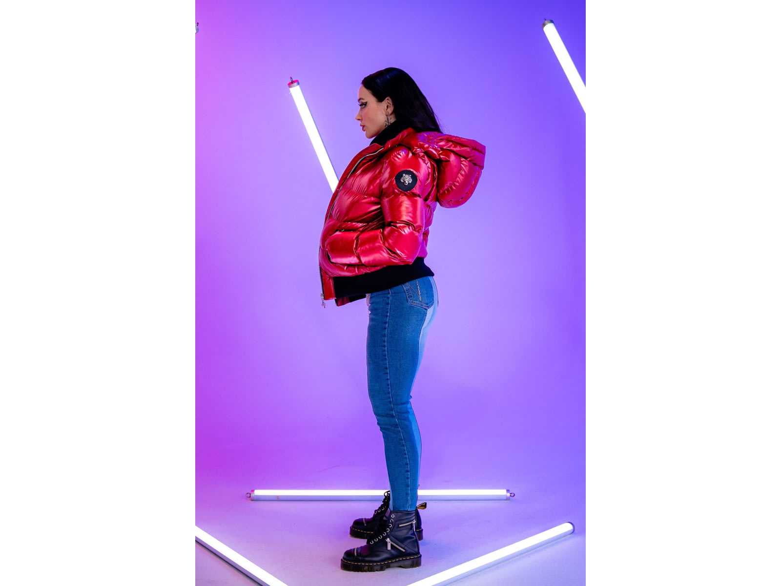 Woodpecker Woody Bomber Jacket - Women's Firebird Large