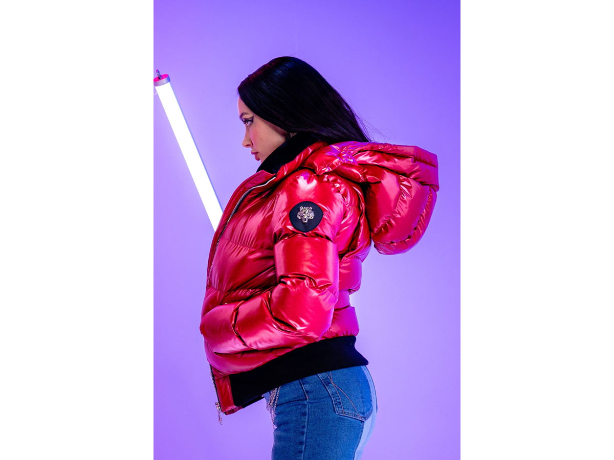 Woodpecker Woody Bomber Jacket - Women's Firebird Large