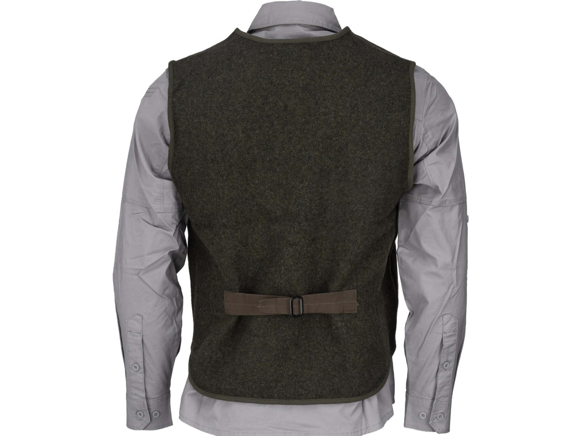 Woolrich Utility 12 Full Zip Vest Olive Green L 24188-OG-L