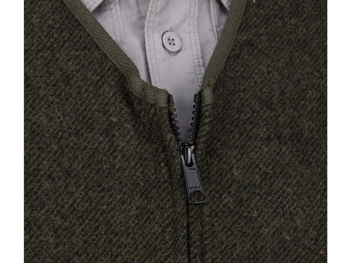 Woolrich Utility 12 Full Zip Vest Olive Green L