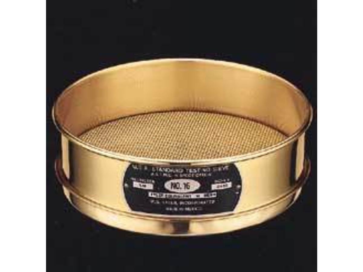 WS Tyler Sieves Brass Wire and Frame Tyler 4535 Full Height