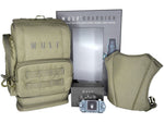 Wulf Optics Guardian Binocular Harness w/Quick Detach Thermal System Tan
