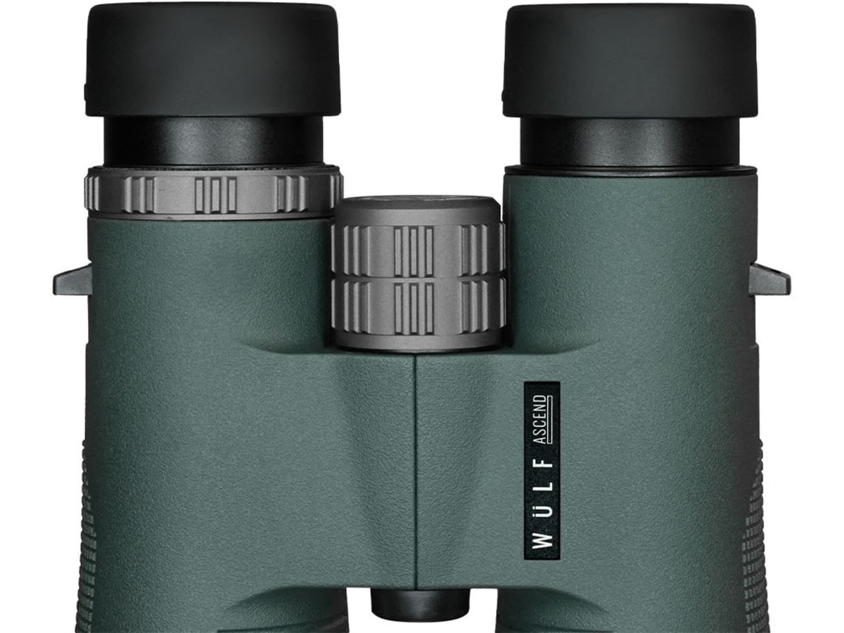 Wulf Optics Ascend 10x42mm BAK4 Prism Binoculars Green Medium WU6504