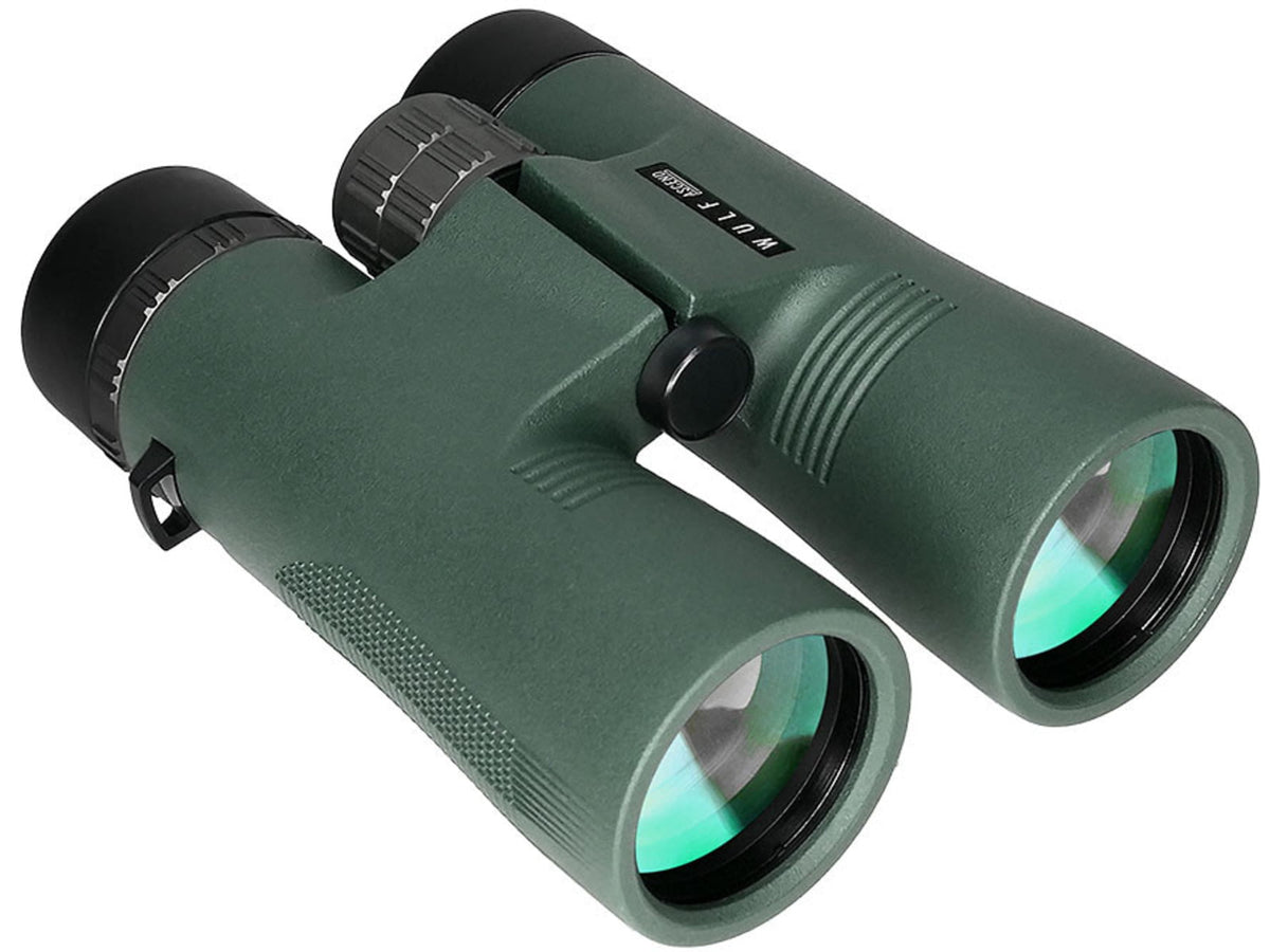 Wulf Optics Ascend 8x42mm BAK4 Prism Binoculars Green Medium WU6503