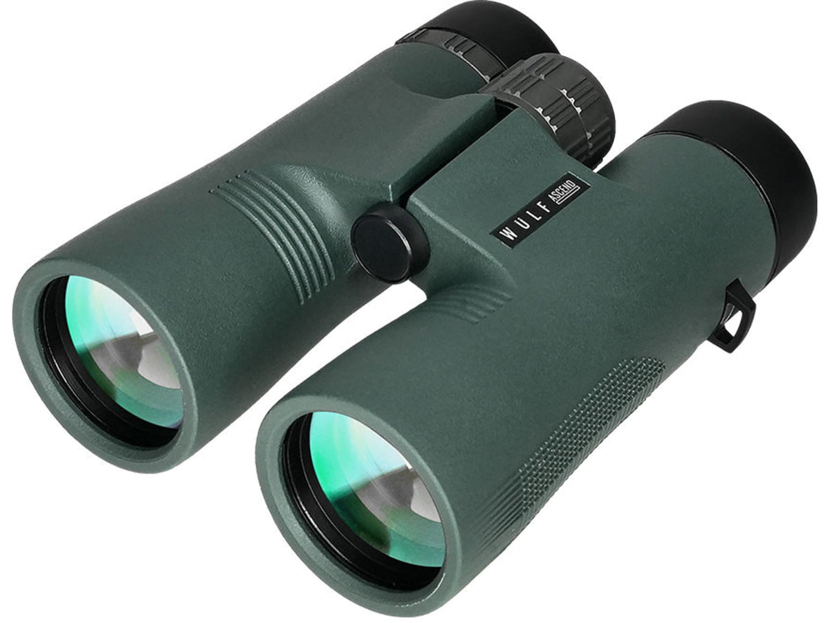 Wulf Optics Ascend 8x42mm BAK4 Prism Binoculars Green Medium WU6503