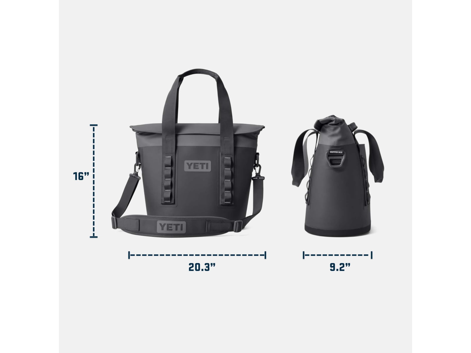 Yeti Hopper M15 Tote Soft Cooler Navy