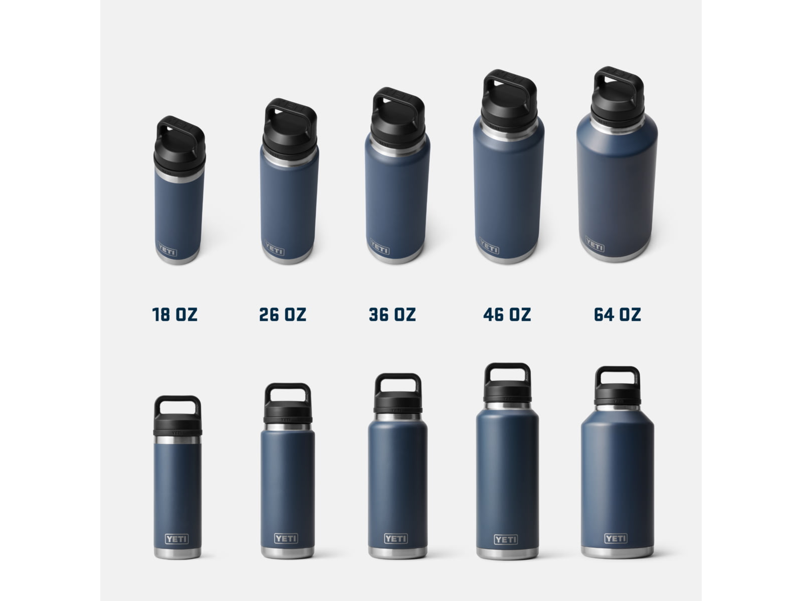 Yeti Rambler 18 oz Water Bottle w/Chug Cap
