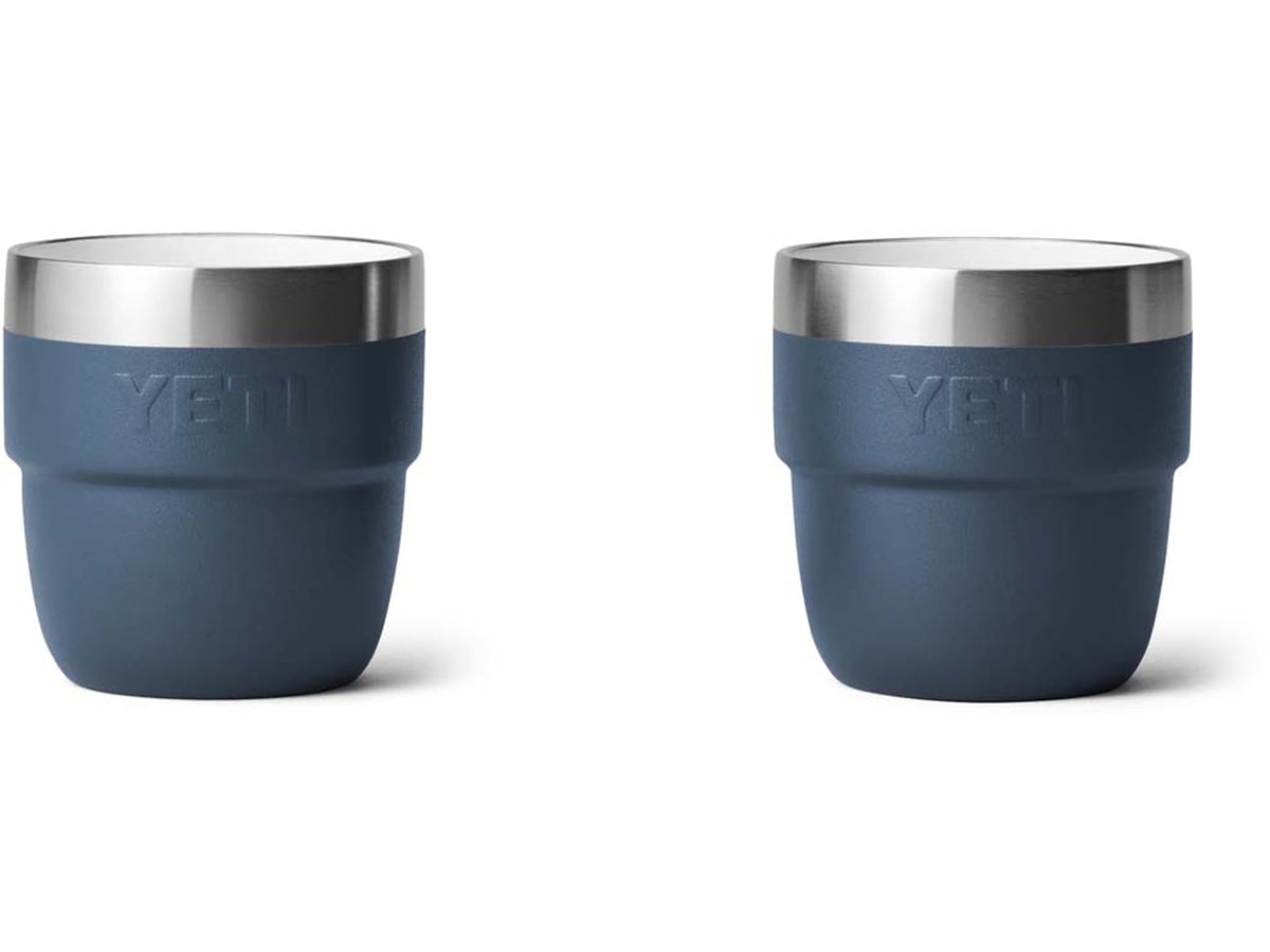 Yeti Rambler 4 oz Stackable Cups w/Durasip Ceramic Lining - 2 Pack