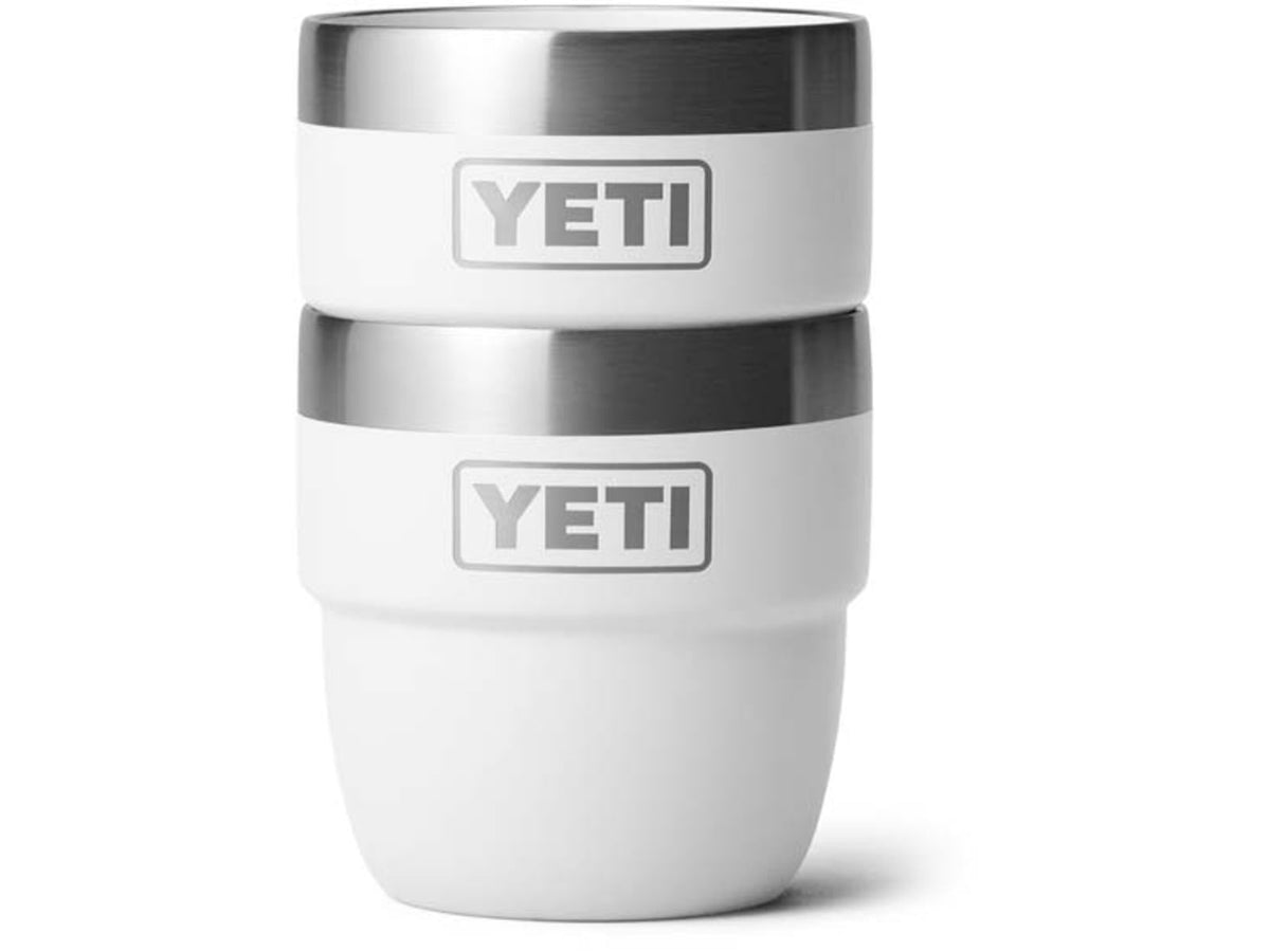 Yeti Rambler 4 oz Stackable Cups w/Durasip Ceramic Lining - 2 Pack