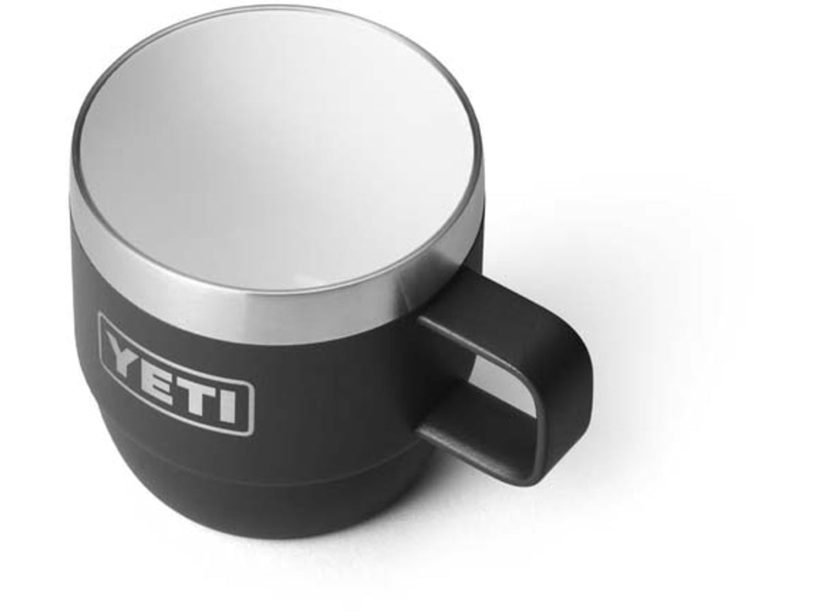 Yeti Rambler 6 oz Stackable Mugs w/Durasip Ceramic Lining - 2 Pack